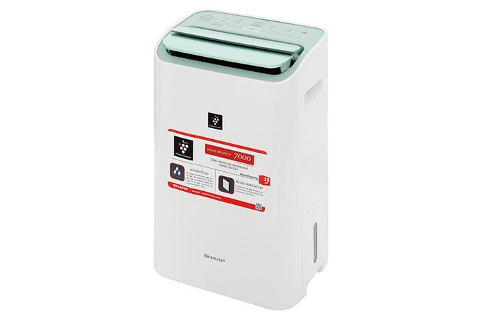 Máy lọc không khí và hút ẩm Sharp DW-E16FA-W